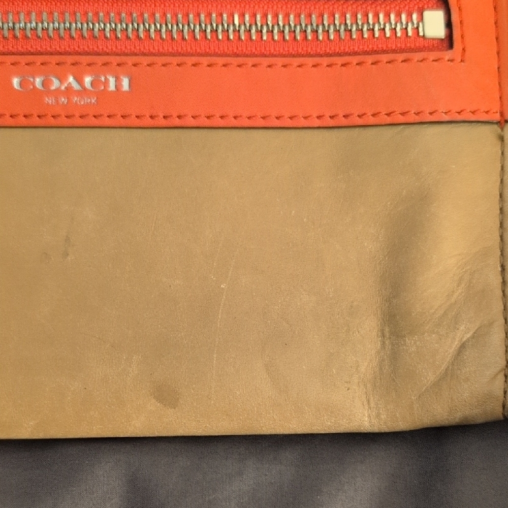 Coach Pink Wristlet Clutch with Wrist Strap - Picture 2 of 10